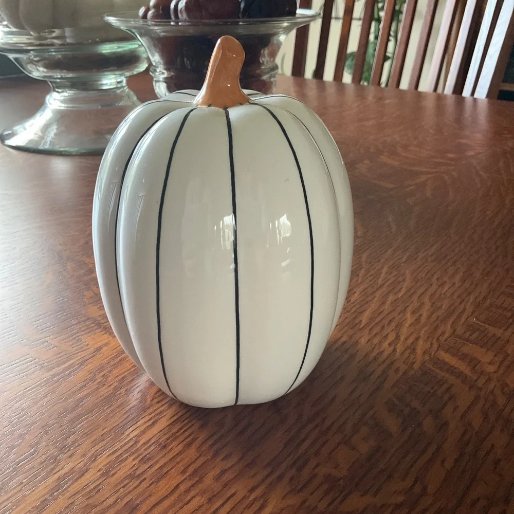 Target ceramic lit pumpkin
